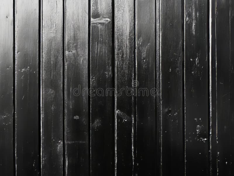 The background texture consists of dark stained wood planks arranged vertically. AI generated