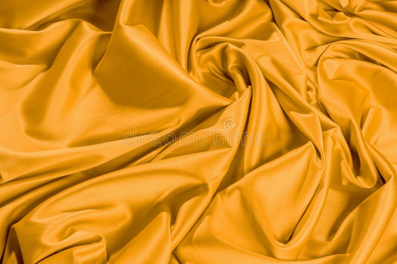 Background Texture Pattern of Dark Yellow Silk Fabric. an Unrivaled Example  of Excellent Craftsmanship and Fine Craftsmanship Bro Stock Photo - Image  of fashion, color: 120878690