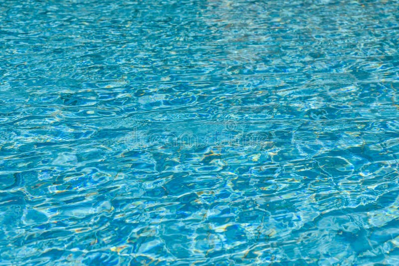Background of the Turquoise Water in Swimming Pool Stock Image - Image