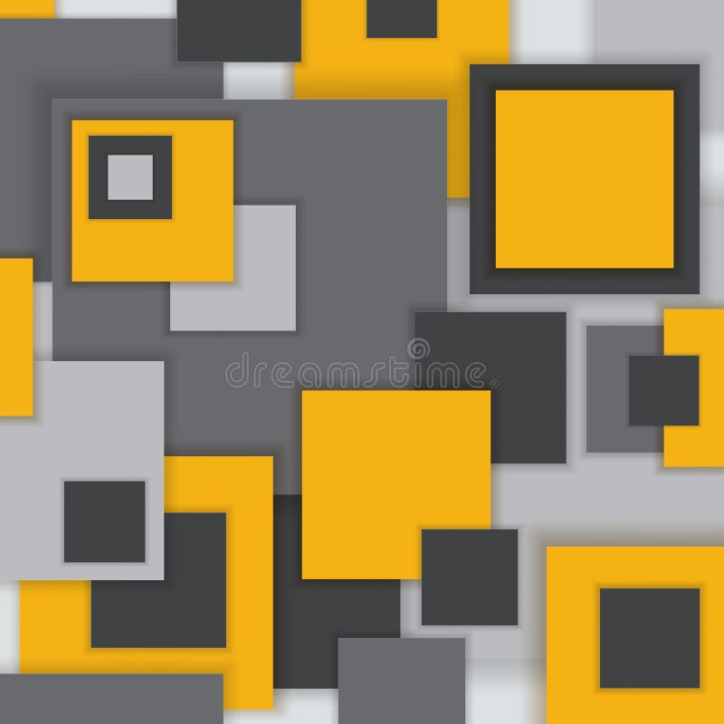 Background Unusual Modern Material Square Design Stock Vector