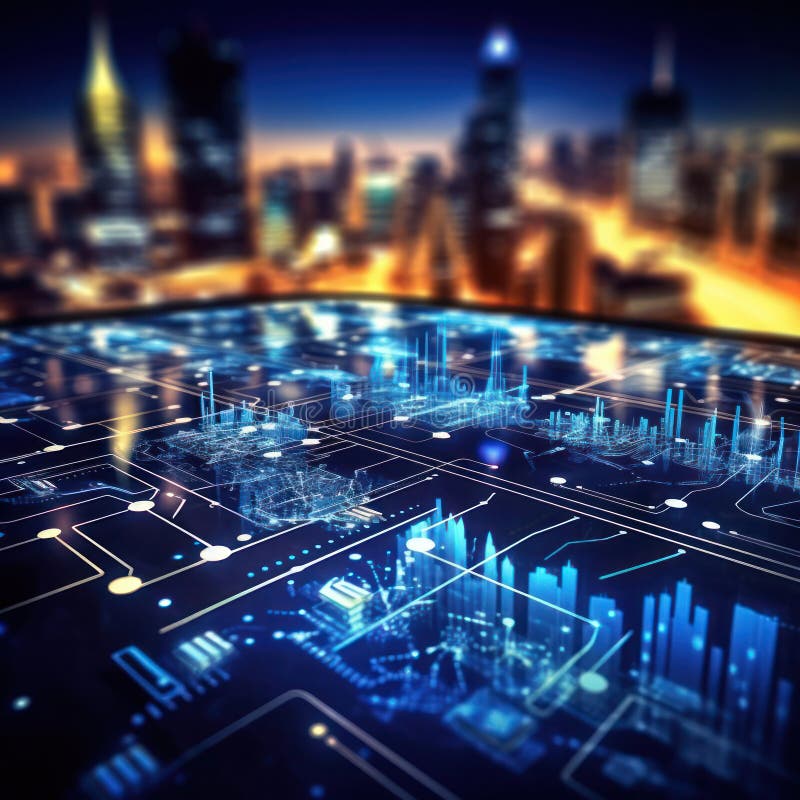 The concept of global business and Internet networks18 vector illustration