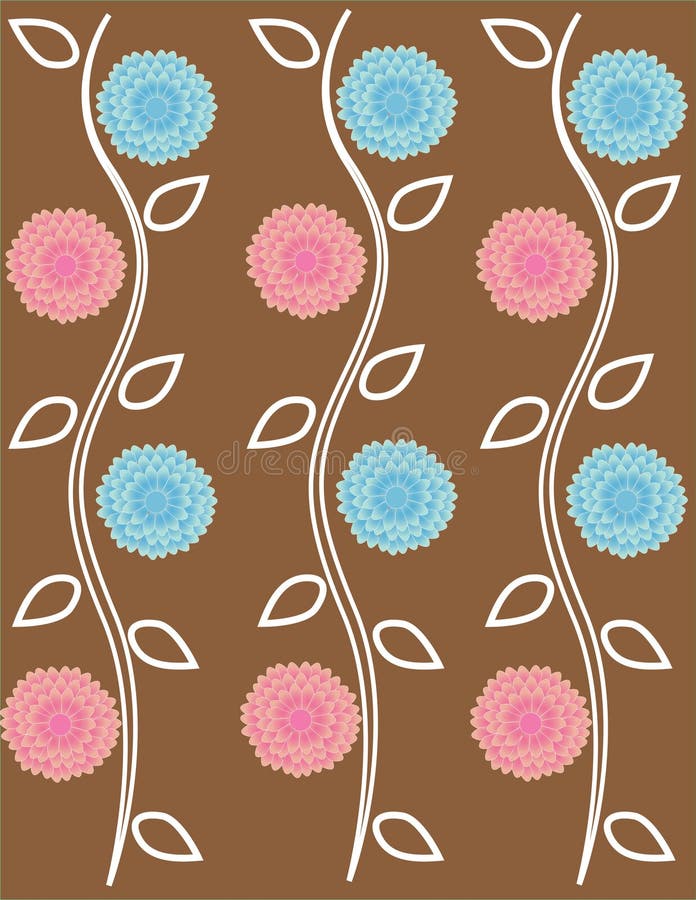 Background vintage flower stock vector. Illustration of flower 61120123
