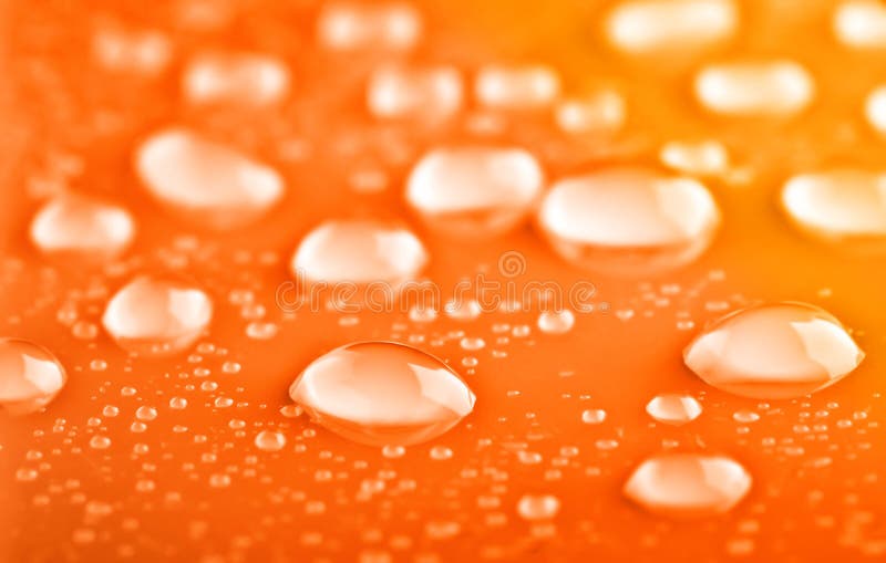 Background of water drops