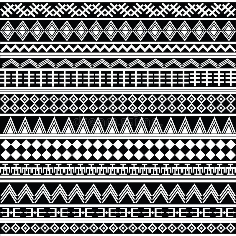 African Design Black and White Stock Photo - Image of created, artwork ...