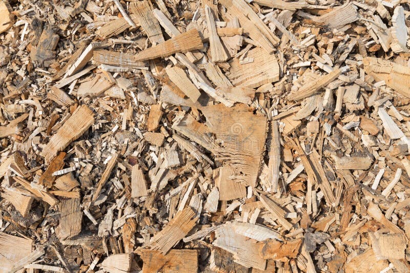 Background of Wood Chippings Stock Image Image of abstract, mulch