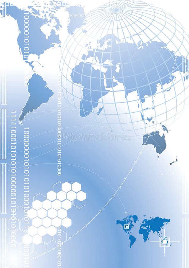 Background world royalty free illustration