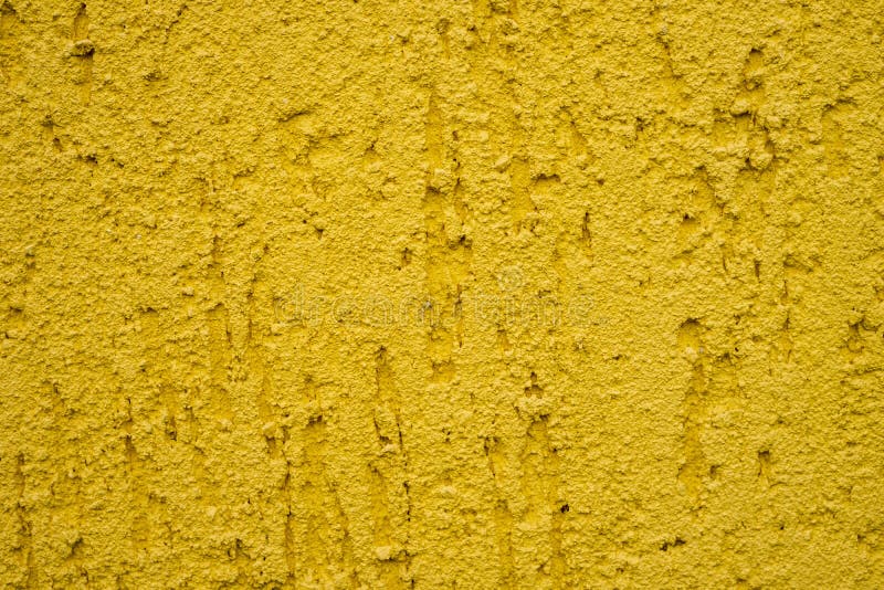 Background of Yellow Stone Wall with Drips Stock Image Image of stone