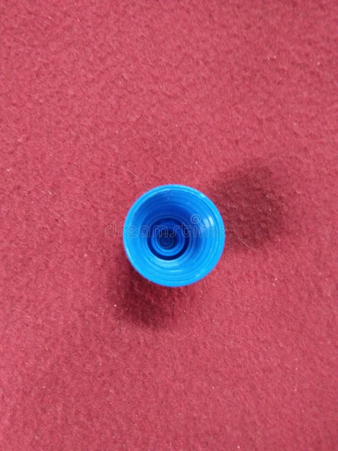 Backgrounds Red coloured single object directly above blue colour close up in Patna India