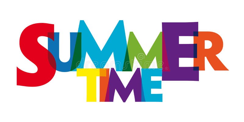 Fond d'illustration coloré d'été illustration de vecteur