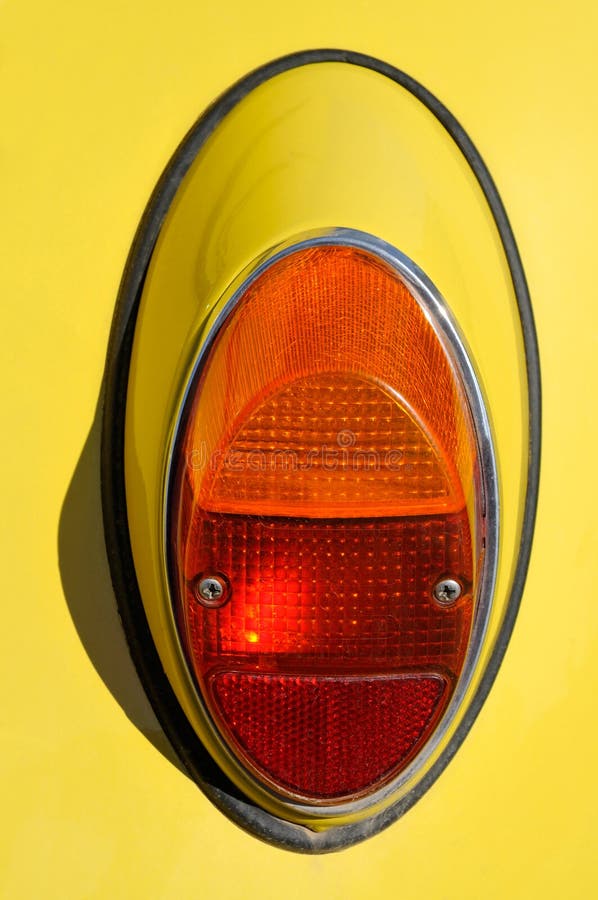 Backlight on a car