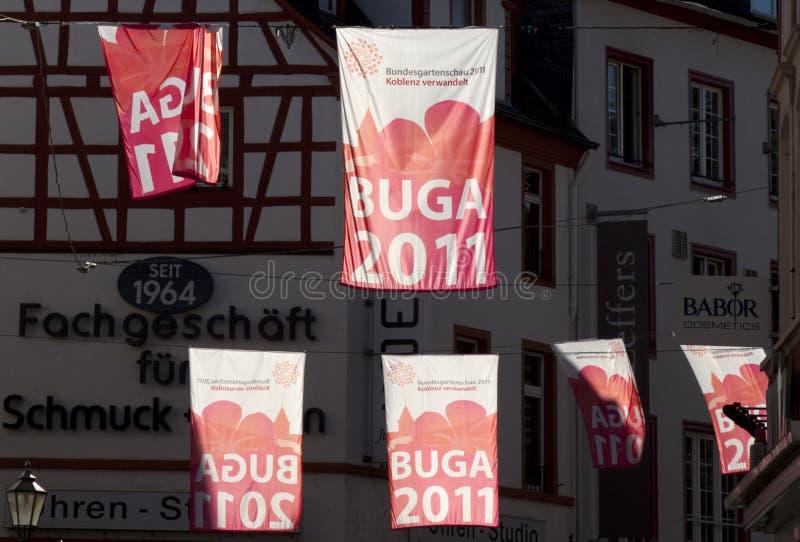 Backlit BUGA Banners