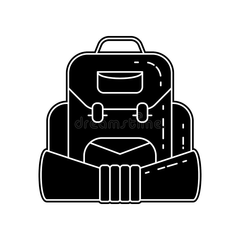 Backpack for Camping Icon. Element of Camping for Mobile Concept and