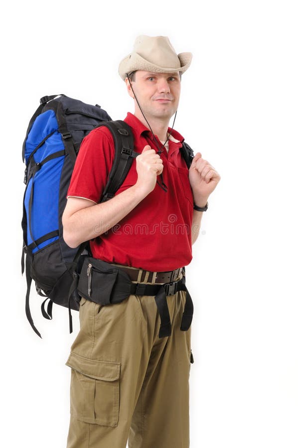 Backpacker stock photo. Image of forward, locations, outdoors - 30620182