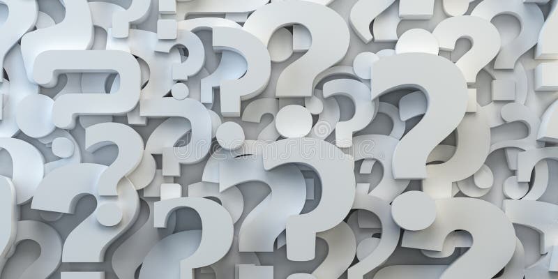 Backround de points d'interrogation Concept de FAQ, de décision et de confusion illustration stock Backround de points d'interrogation Concept de FAQ, de décision et de confusion illustration stock