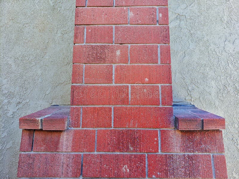 Backside of a Fireplace/old Bricks Stock Photo Image of paradise