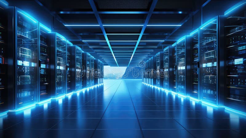 Backup data archive stock illustration