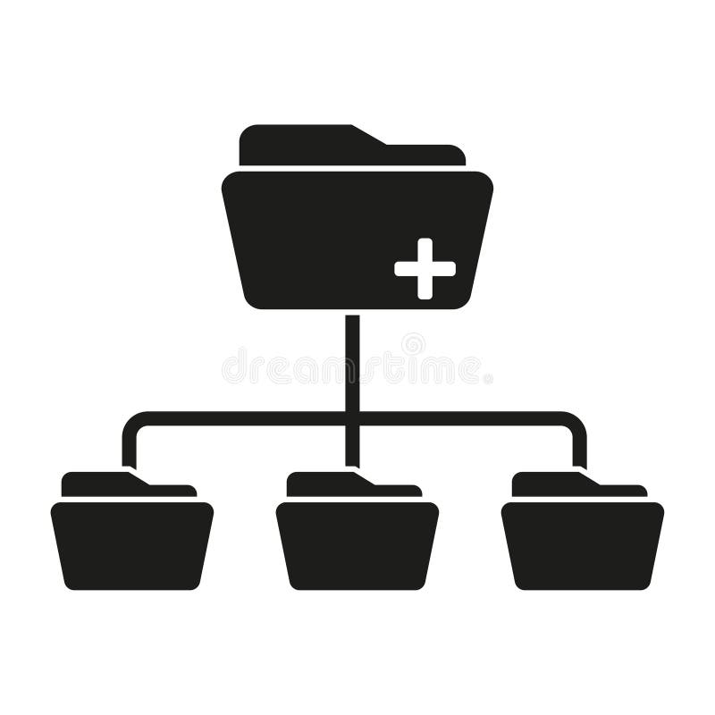 Pictogramă folder de backup și resetare. ilustrare vectorială. eps 10. stock illustration
