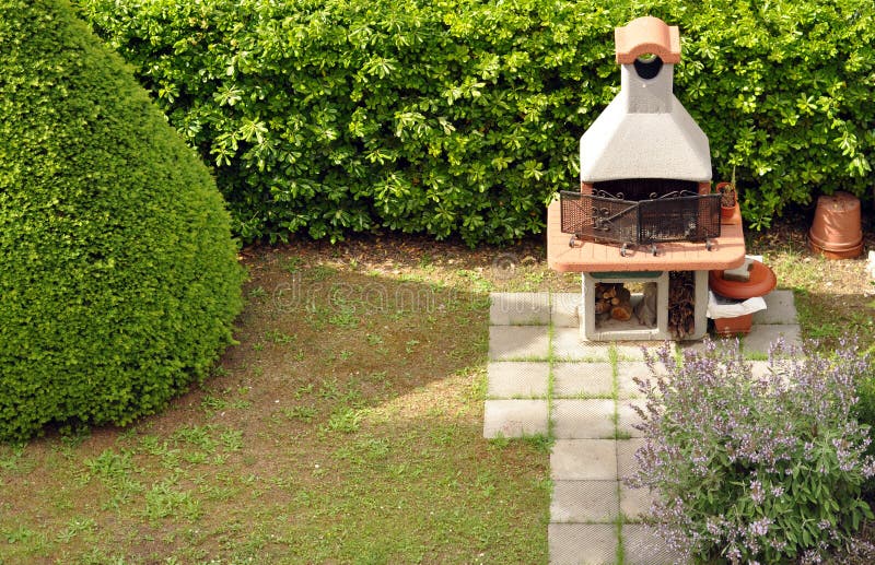 Backyard barbecue stock photography Backyard barbecue stock photography