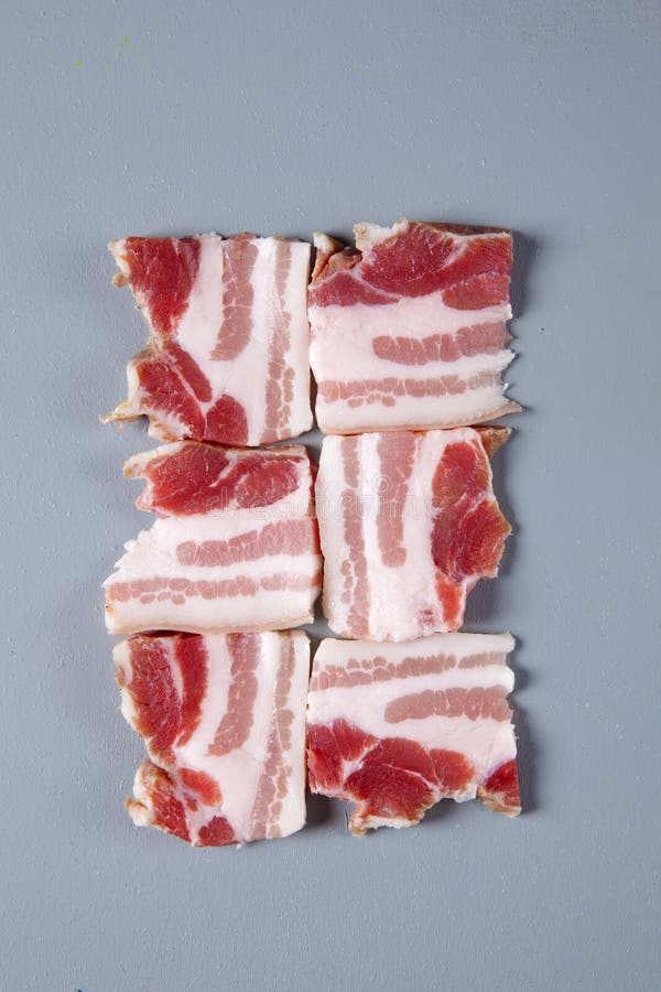 Bacon raw stock image. Image of group, ingredient, cuisine 67922095