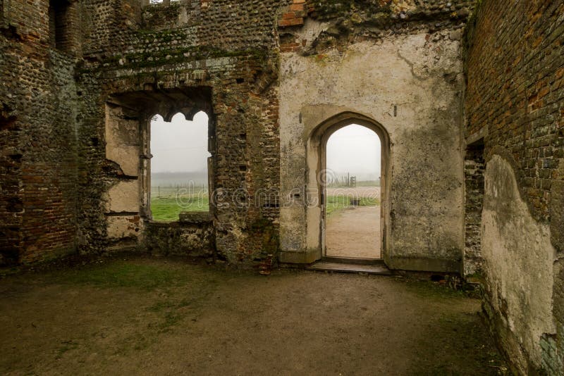 Baconsthorpe Castle, Norfolk, Αγγλία στοκ εικόνες Baconsthorpe Castle, Norfolk, Αγγλία στοκ εικόνες