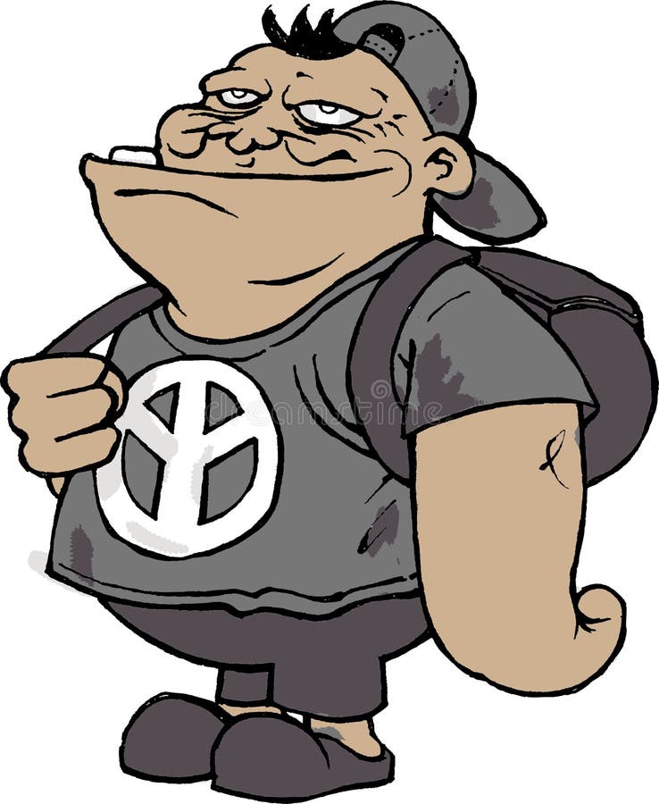 Bad boy cartoon stock illustration. Image of illustration 37434143