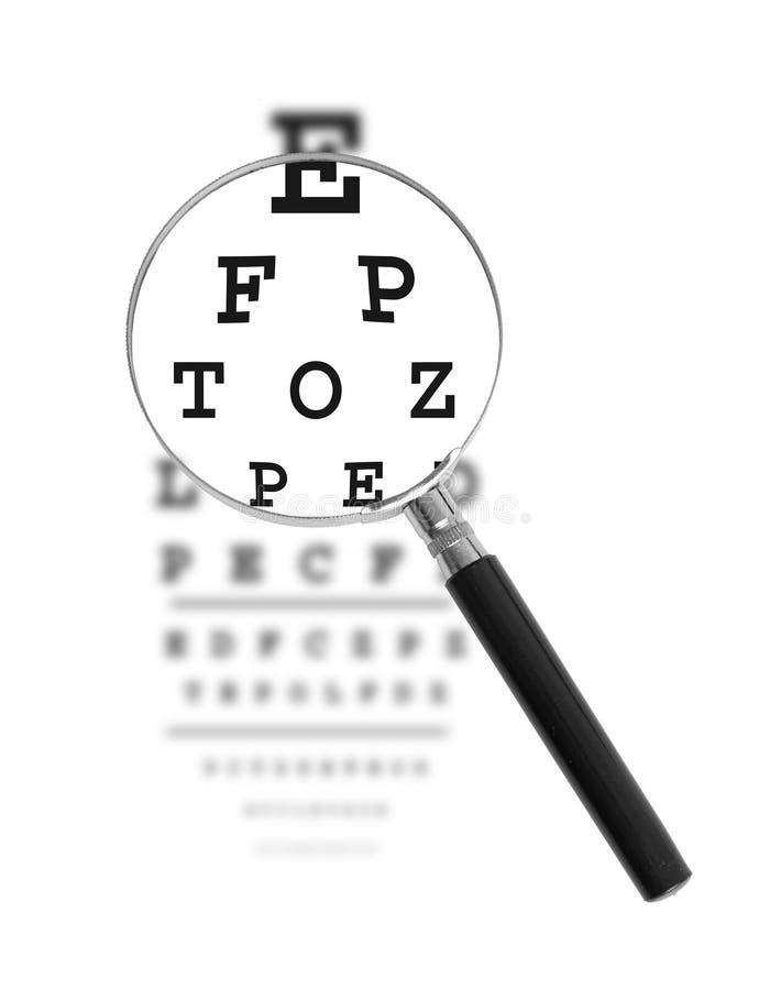 Bad Eyesight royalty free stock images