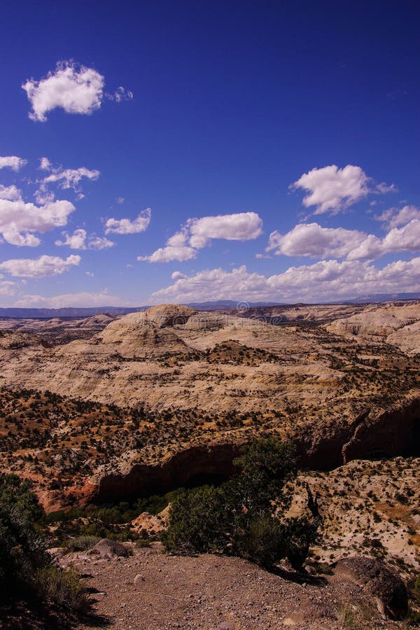 Bad-lands et canyon de grès photo libre de droits