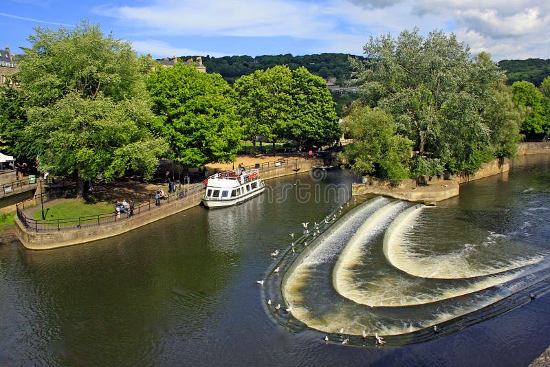 Bad-Stadtzentrum - Park, Großbritannien stockfoto Bad-Stadtzentrum - Park, Großbritannien stockfoto