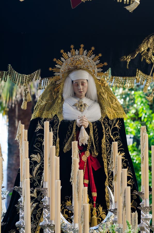 Badajoz Spain monday. april 14. 2017. Holy Friday. Procession of