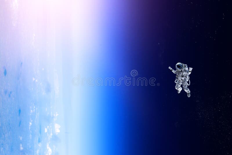 Badanie przestrzeni kosmicznej Multimedia mieszane fotografia royalty free