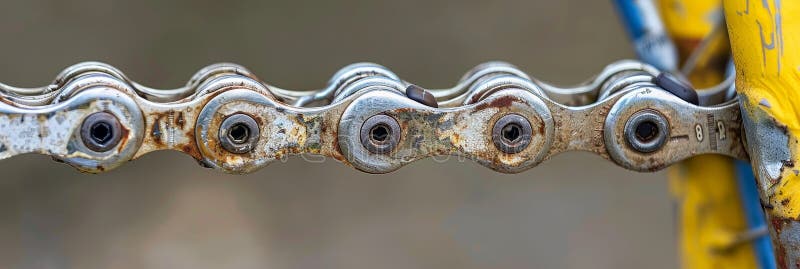 Badanie skomplikowanej mechaniki łańcucha rowerowego i przekładni biegów z tematem letnich igrzysk olimpijskich ilustracja wektor
