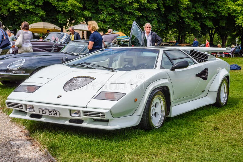 White Lamborghini Countach Stock Photos - Free & Royalty-Free Stock Photos  from Dreamstime