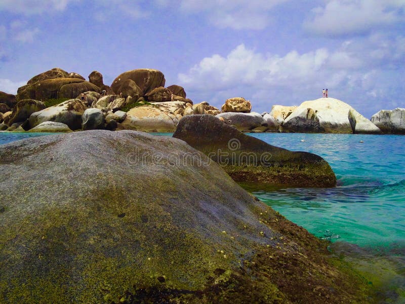 Baden i Virgin Gorda arkivbilder Baden i Virgin Gorda arkivbilder