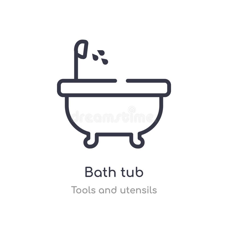 badet badar översiktssymbolen isolerad linje vektorillustration fr?n hj?lpmedel- och redskapsamling redigerbart tunt slaglängdbad stock illustrationer badet badar översiktssymbolen isolerad linje vektorillustration fr?n hj?lpmedel- och redskapsamling redigerbart tunt slaglängdbad stock illustrationer