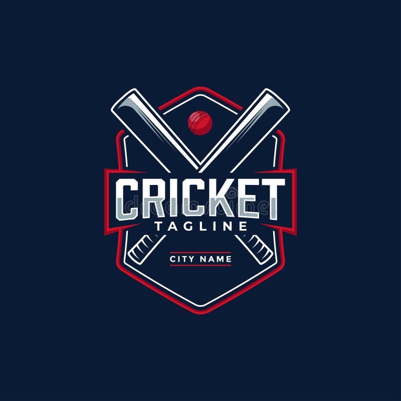 Cricket logo stock vector. Illustration of composite - 32823727
