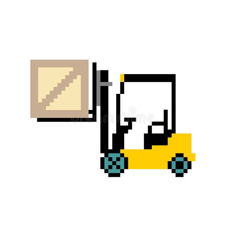 Badge la carretilla elevadora, carretilla elevadora del almacén con la caja, ejemplo de la carretilla elevadora La imagen en el e ilustración del vector Badge la carretilla elevadora, carretilla elevadora del almacén con la caja, ejemplo de la carretilla elevadora La imagen en el e ilustración del vector
