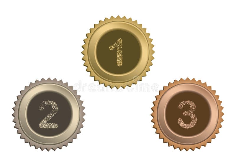 Badges stock vector. Illustration of trophy, emblem, prize 96286385