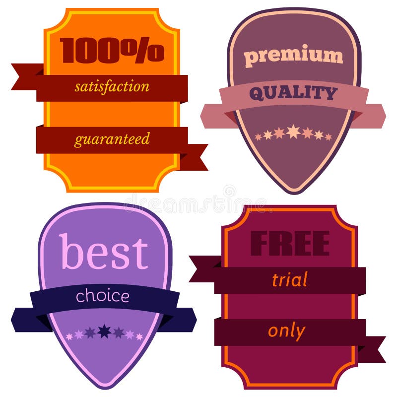 Badges-12 vector illustration Badges-12 vector illustration