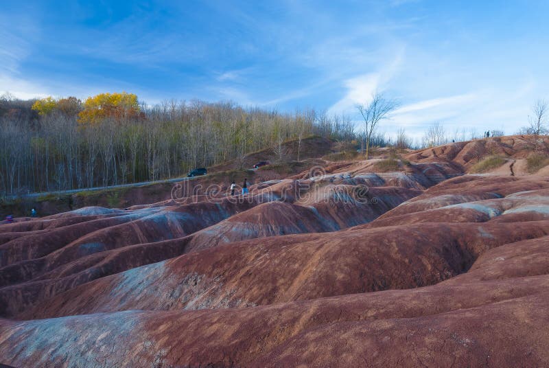 Badland on Caledon Ontario stock image. Image of beauty 35777789