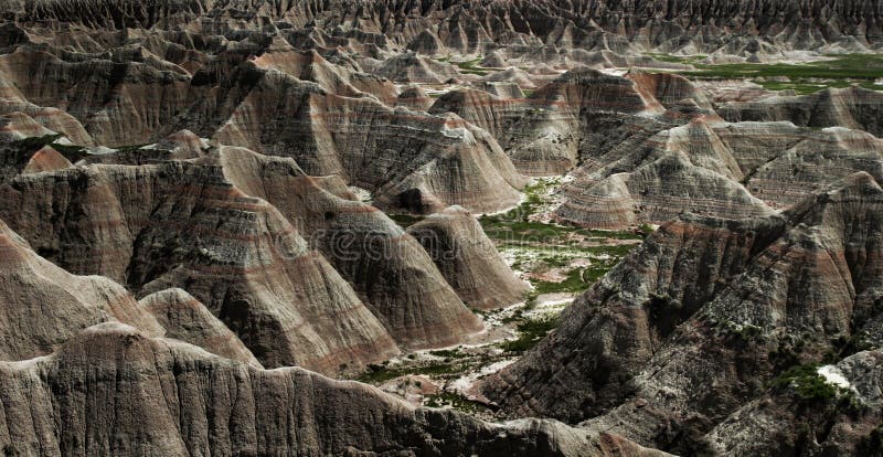 Badlands royalty free stock image