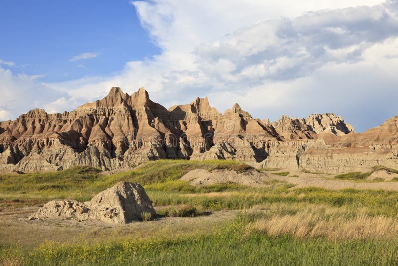 Badlands stock photography
