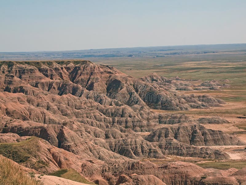 Badlands royalty free stock photography
