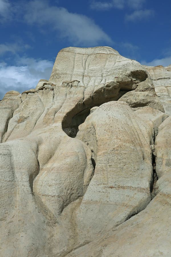 Badlands – collines de grès photos stock