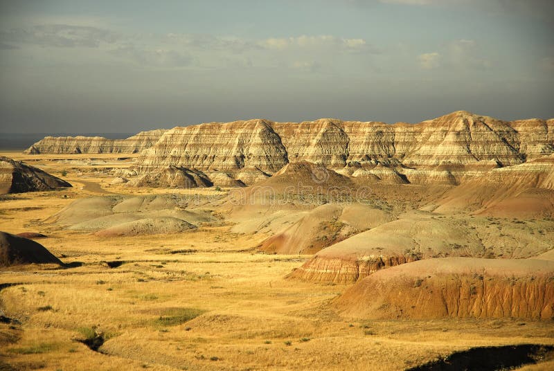Badlands south dakota stock images