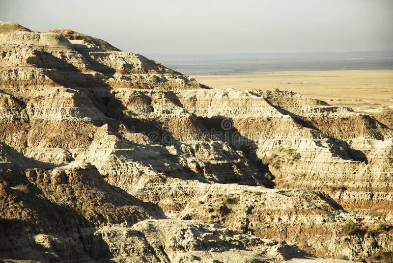 Badlands south dakota royalty free stock photo