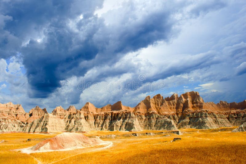 Badlands South Dakota stock photography