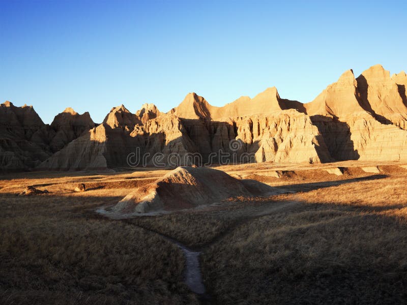 Badlands, South Dakota. royalty free stock photos