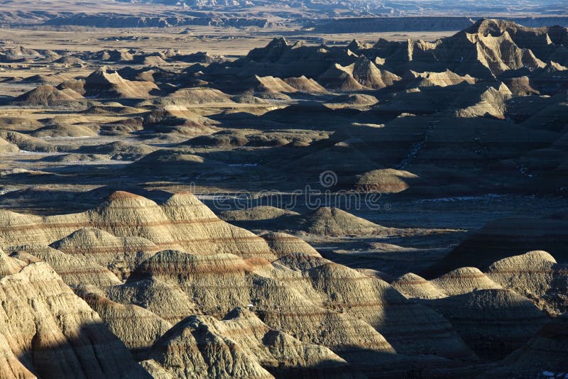 Badlands, South Dakota. royalty free stock image