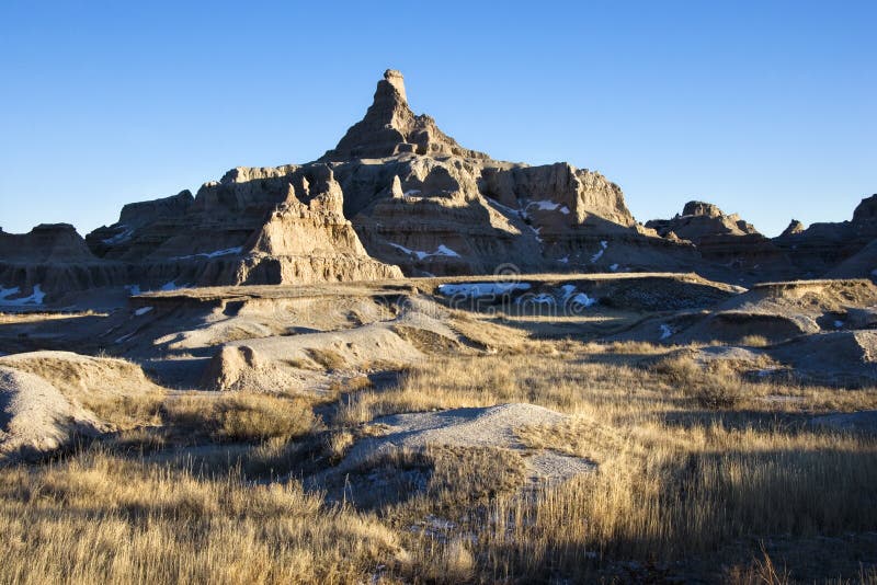 Badlands, South Dakota. stock image