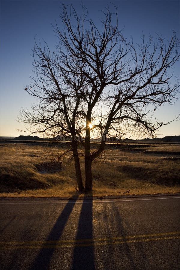 Badlands, South Dakota. stock images